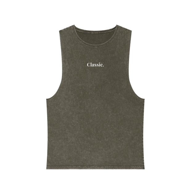 Classic Tank Top (Stonewash) - Match Your Mood Apparel