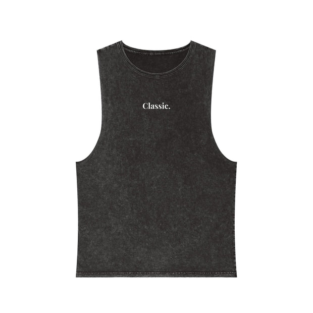 Classic Tank Top (Stonewash) - Match Your Mood Apparel