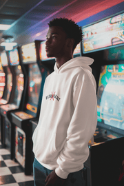 Not So Extrovert Hoodie (White) - Match Your Mood Apparel