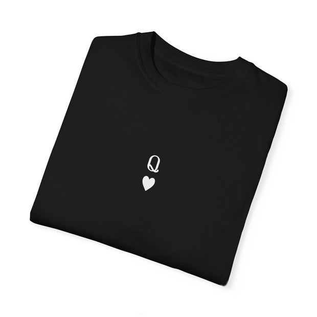 Queen of Hearts T-Shirt (White) - Match Your Mood Apparel