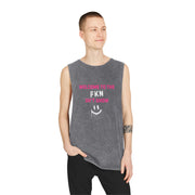 Welcome To The Fkn Sh*t Show Tank Top (Stonewash) - Match Your Mood Apparel